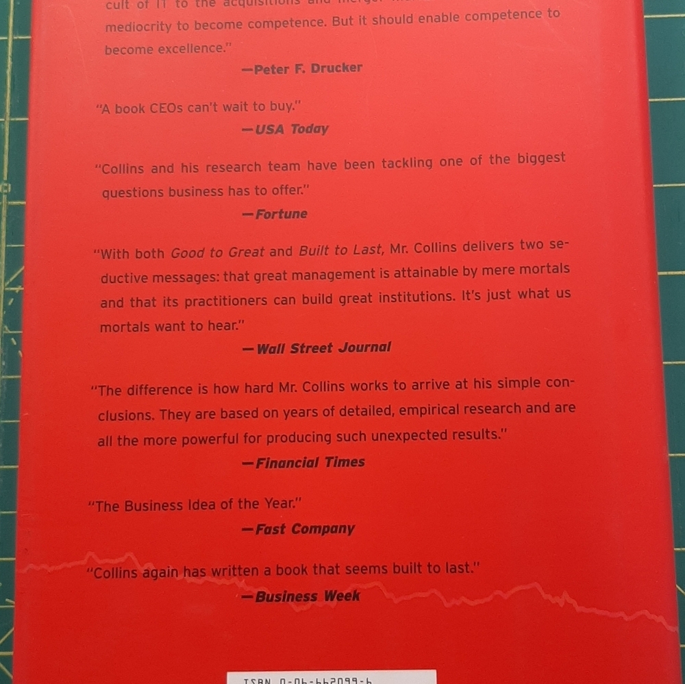 GOOD TO GREAT BY JIM COLLINS - Picture 2 of 5